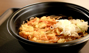 写真:かき揚げ蕎麦