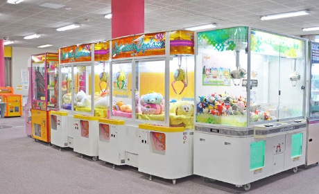 写真:ゲームコーナー